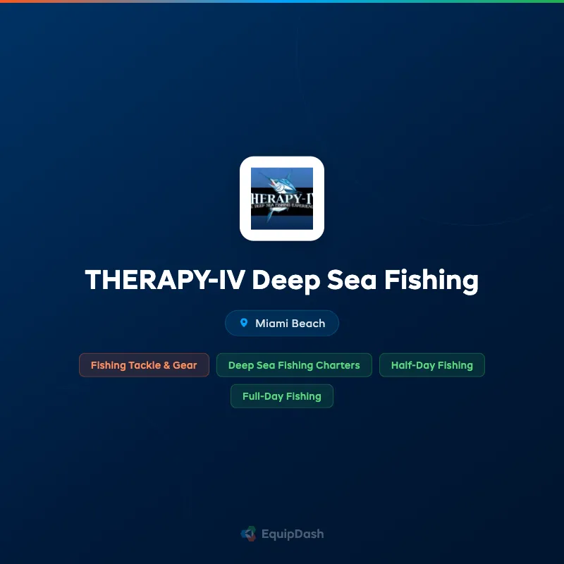 THERAPY-IV Deep Sea Fishing