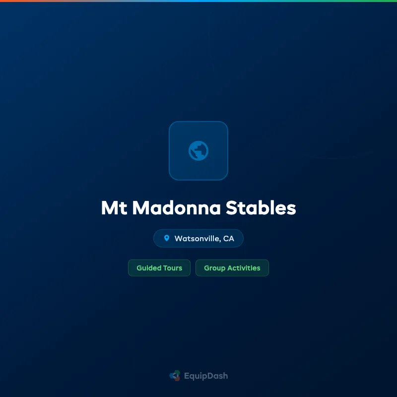 Mt Madonna Stables