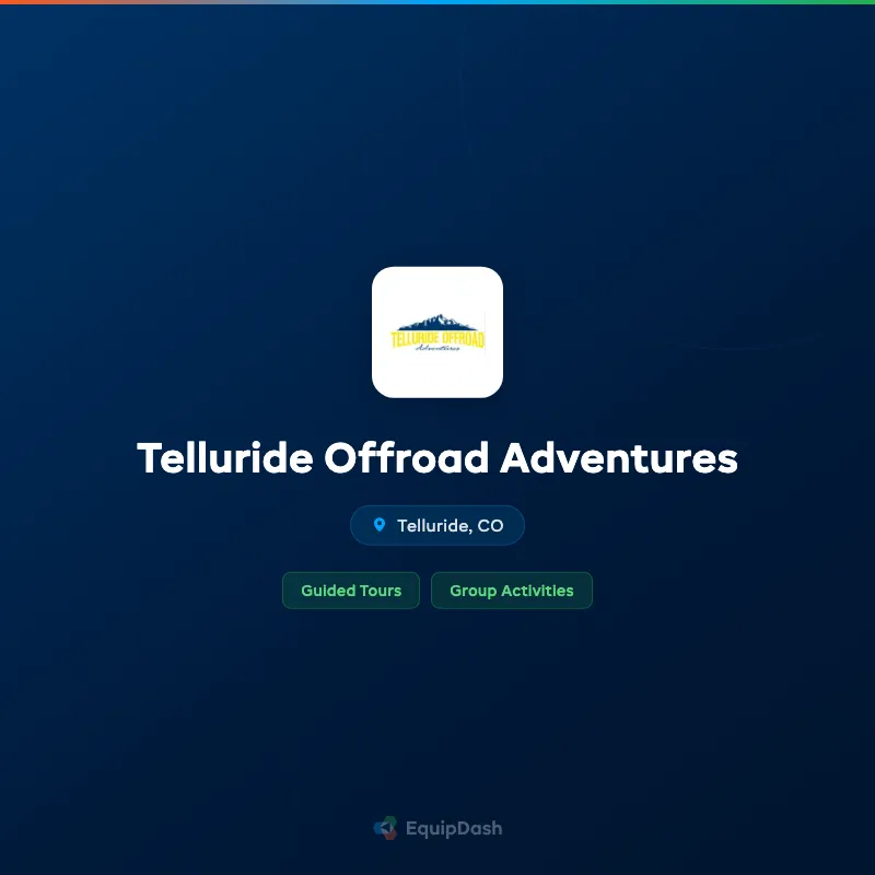 Telluride Offroad Adventures