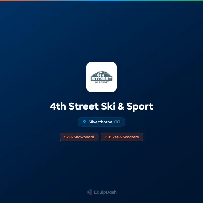 4th Street Ski & Sport