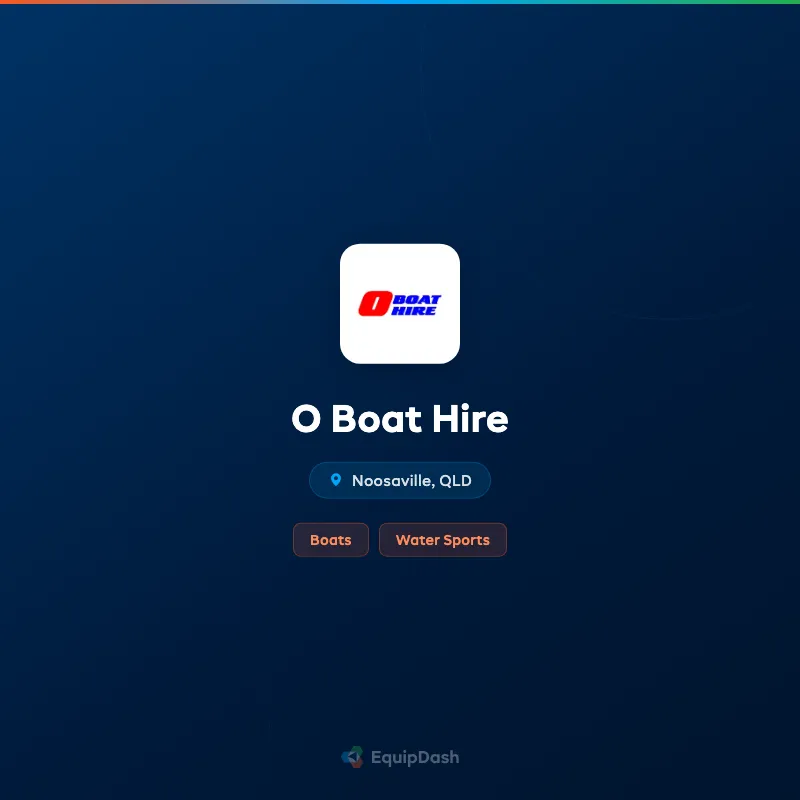 O Boat Hire