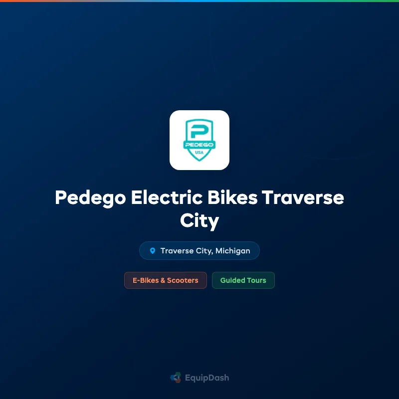 Pedego Electric Bikes Traverse City