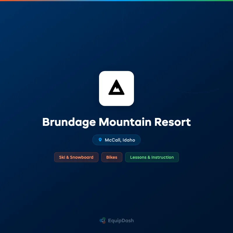 Brundage Mountain Resort