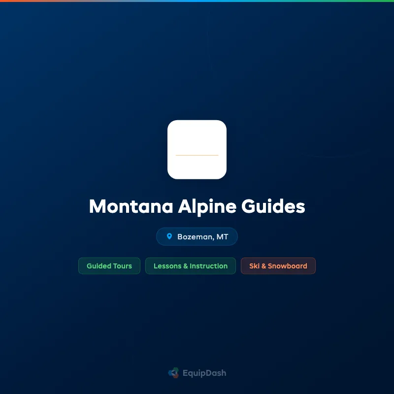 Montana Alpine Guides