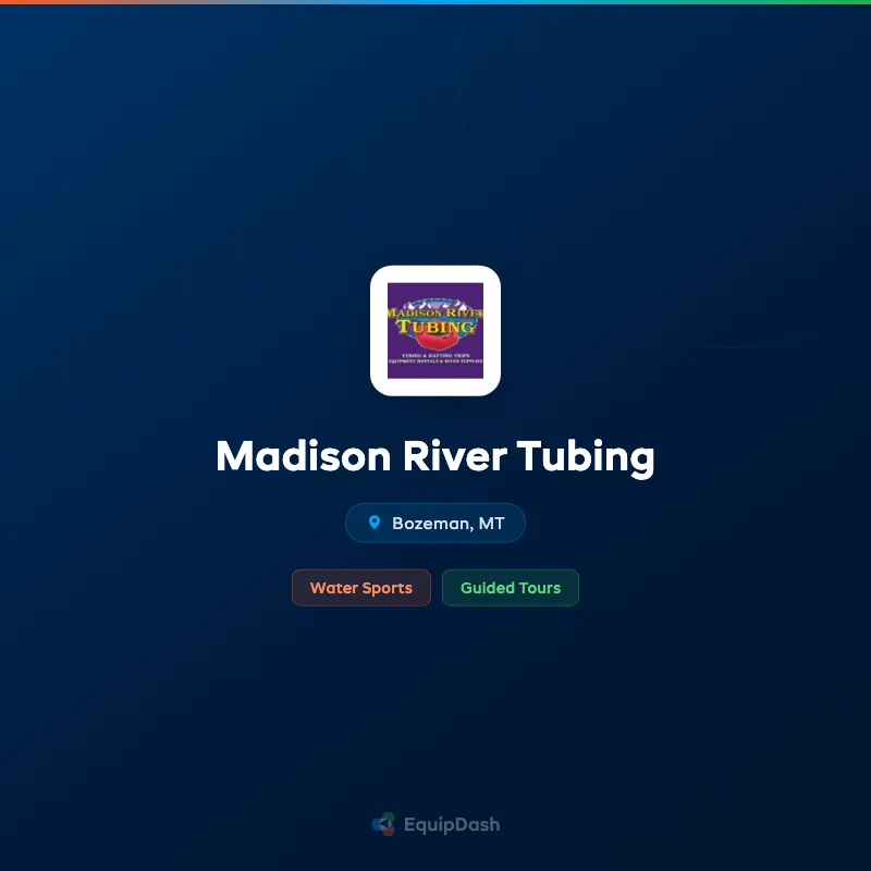 Madison River Tubing