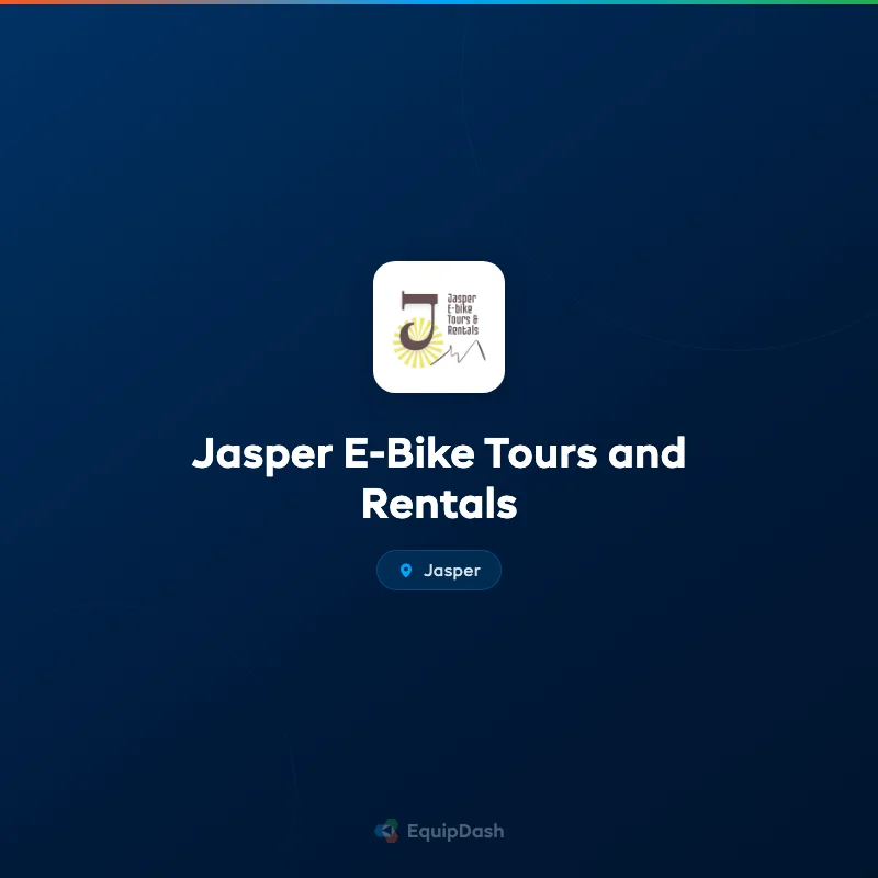 Jasper E-Bike Tours and Rentals