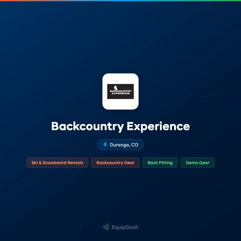 Backcountry Experience