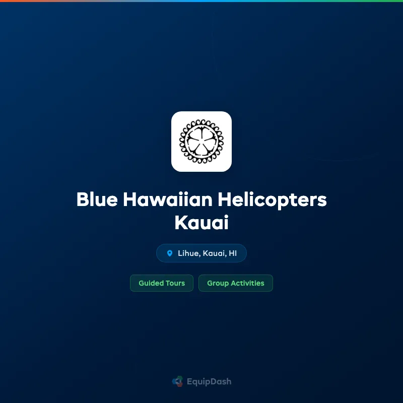 Blue Hawaiian Helicopters Kauai