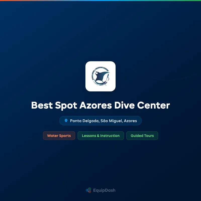 Best Spot Azores Dive Center