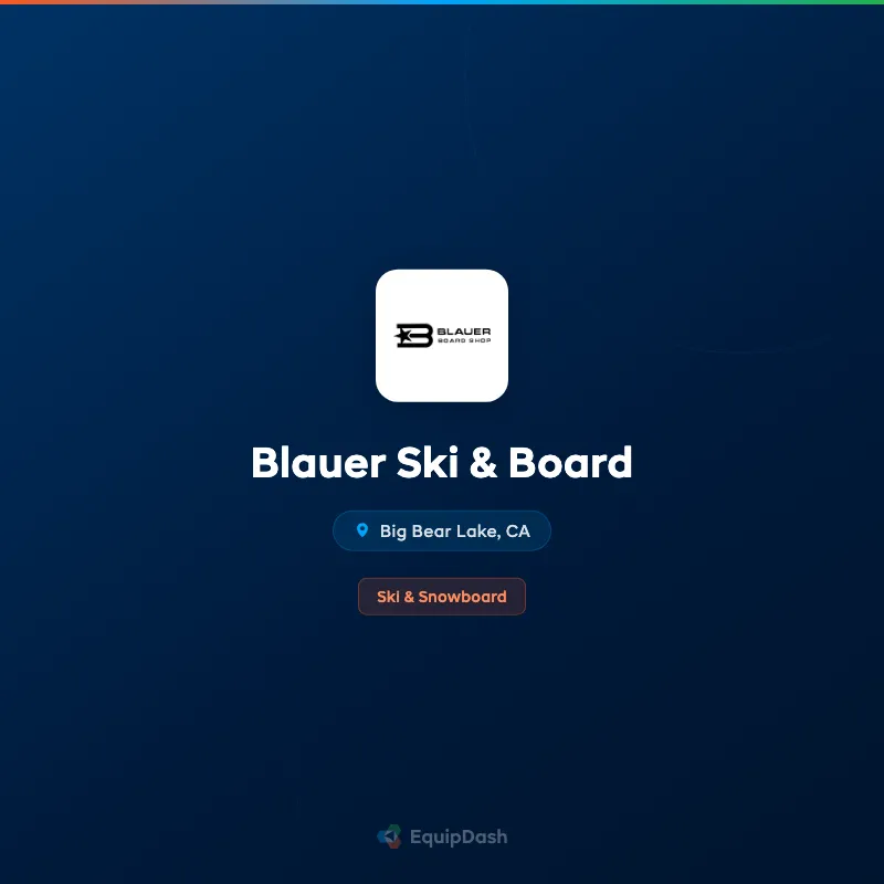 Blauer Ski & Board