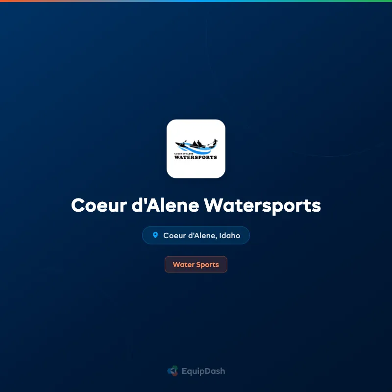 Coeur d'Alene Watersports