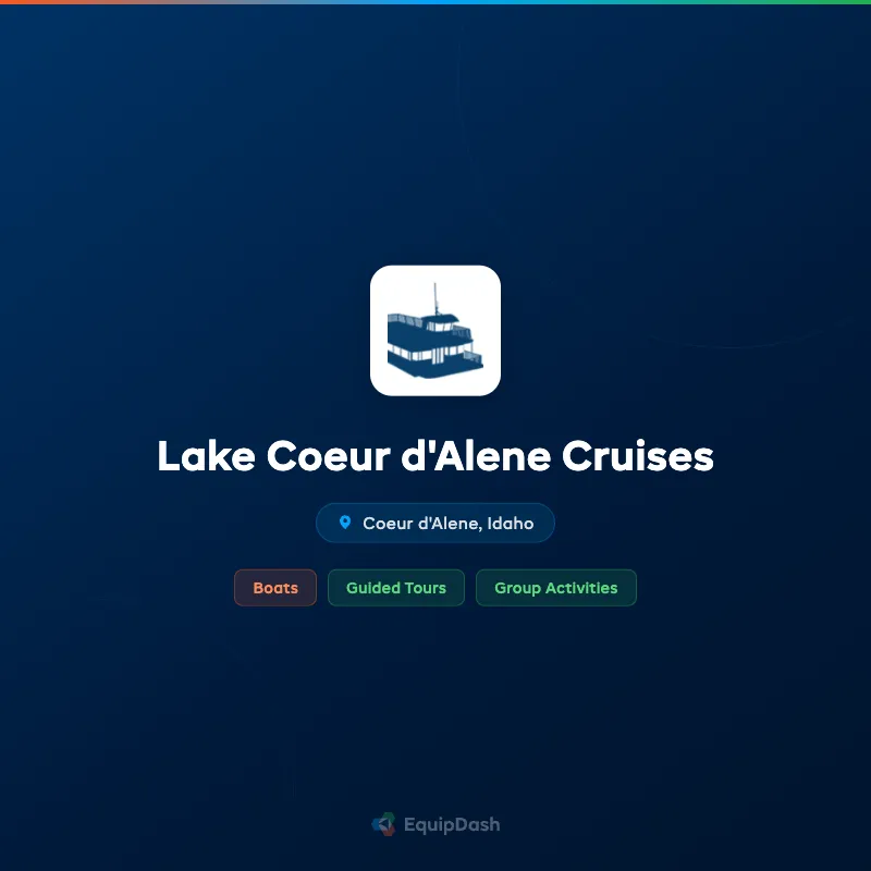 Lake Coeur d'Alene Cruises