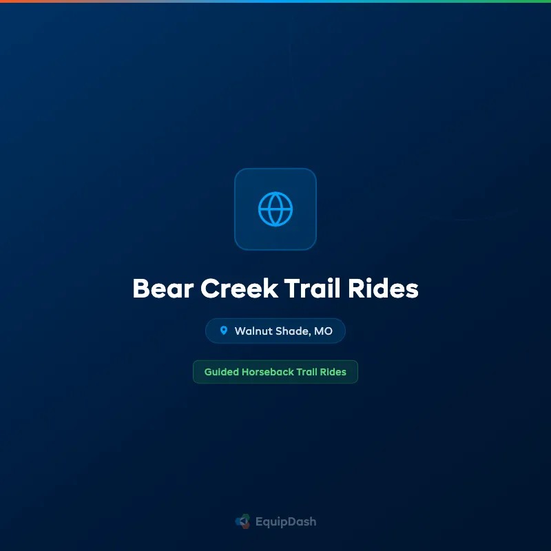 Bear Creek Trail Rides