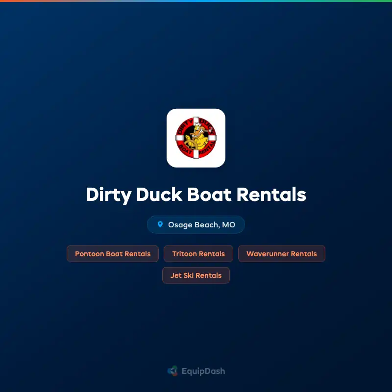 Dirty Duck Boat Rentals