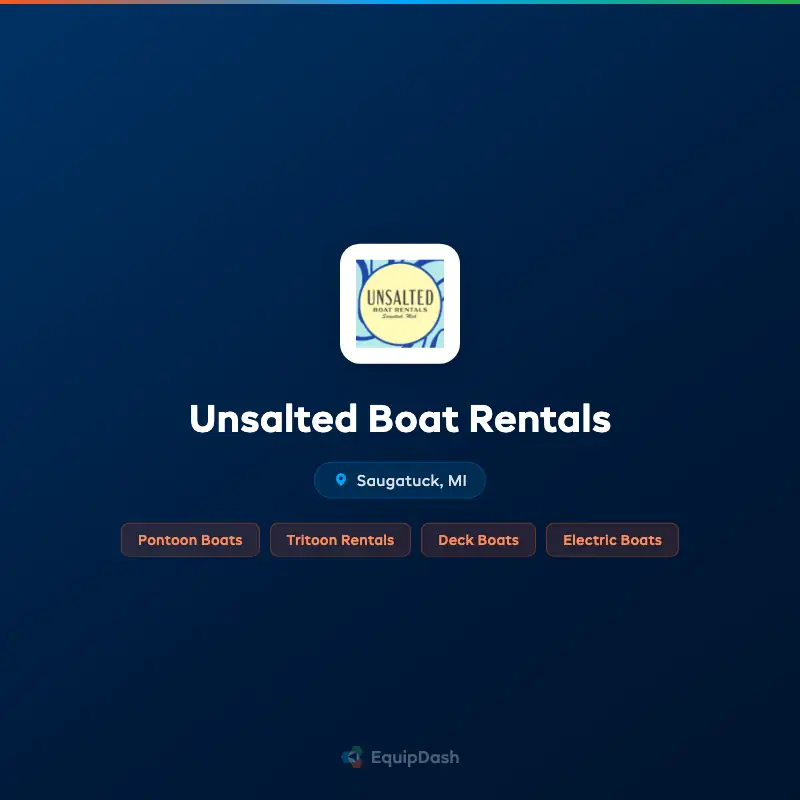 Unsalted Boat Rentals