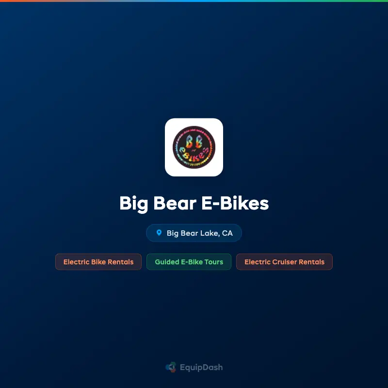 Big Bear E-Bikes
