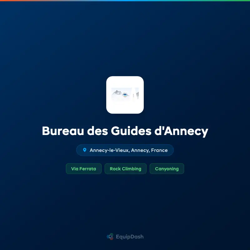 Bureau des Guides d'Annecy