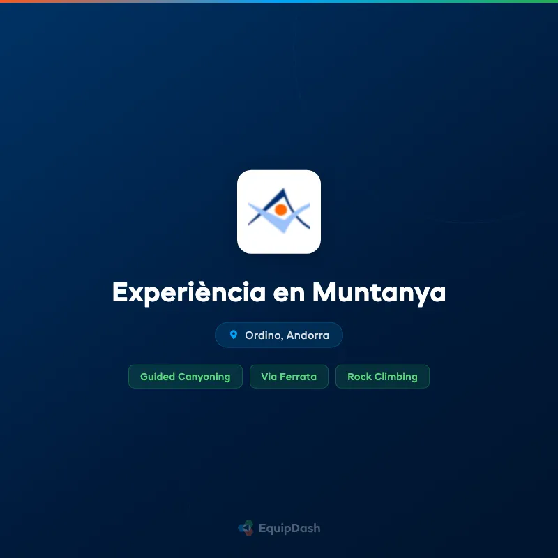 Experiència en Muntanya