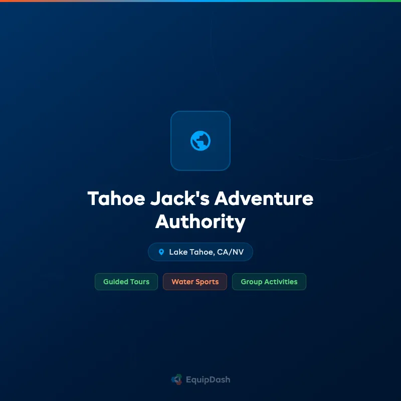 Tahoe Jack\'s Adventure Authority
