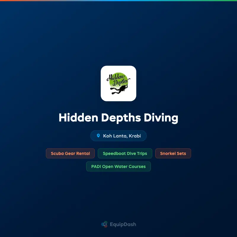 Hidden Depths Diving