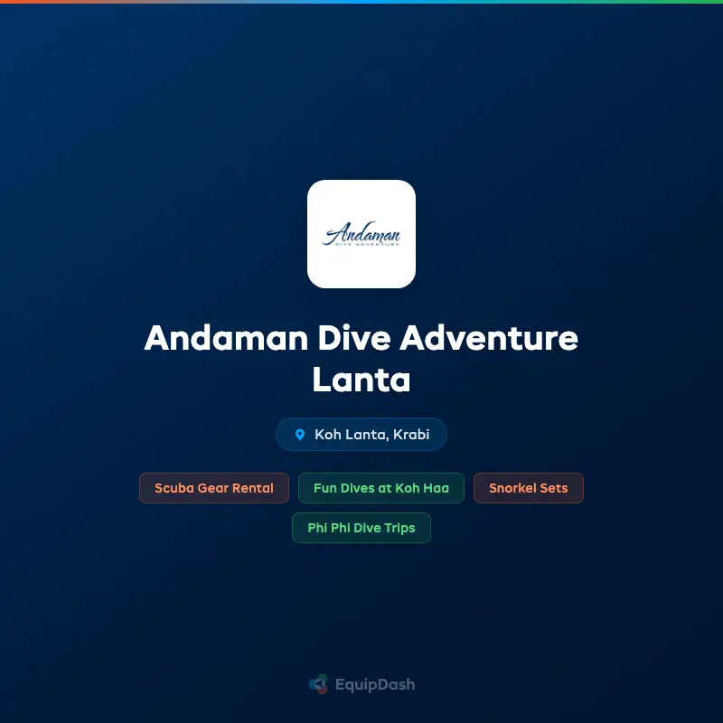 Andaman Dive Adventure Lanta