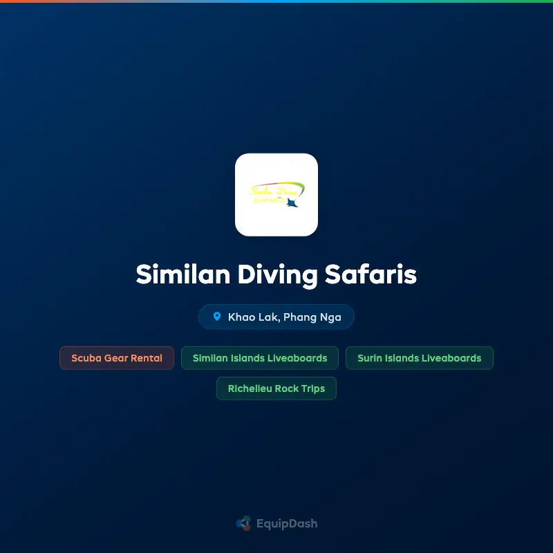 Similan Diving Safaris