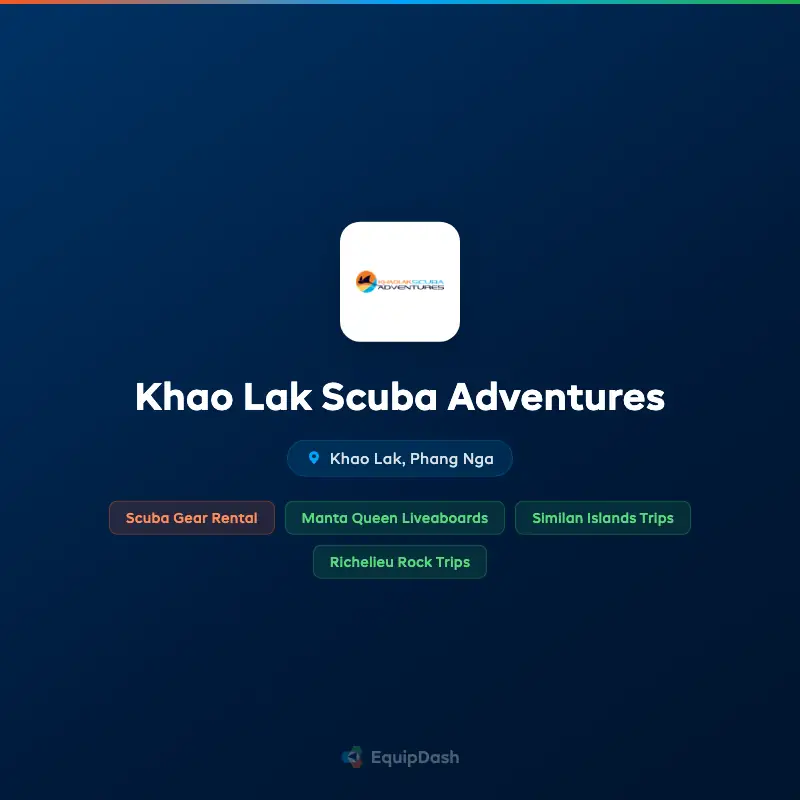 Khao Lak Scuba Adventures