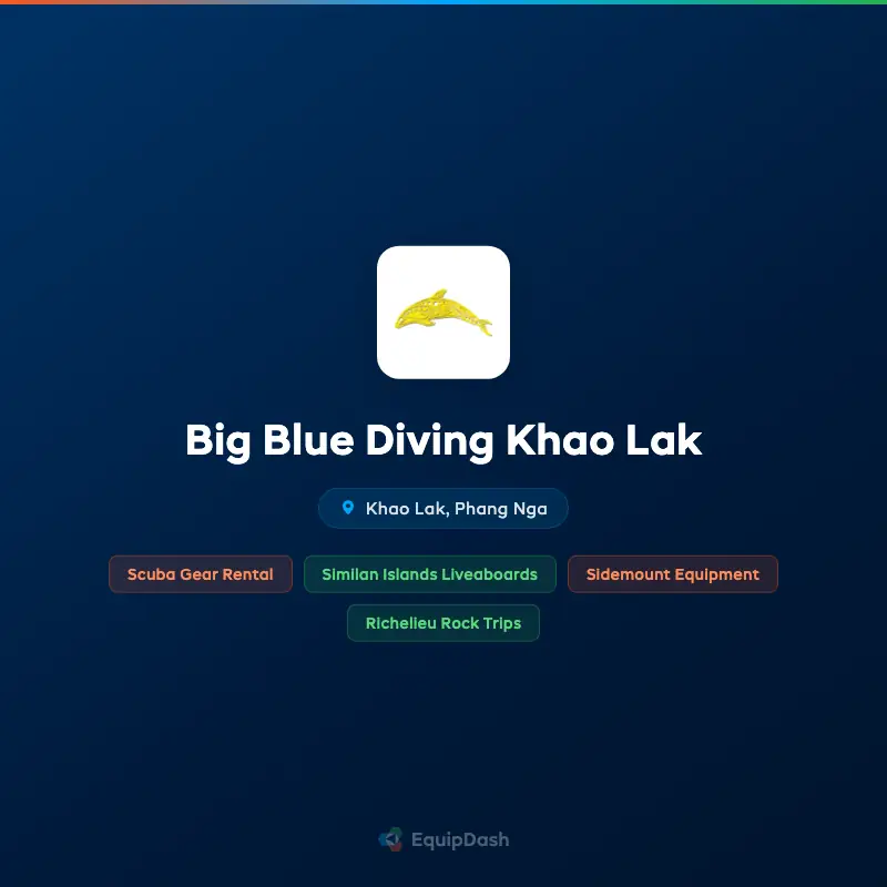Big Blue Diving Khao Lak