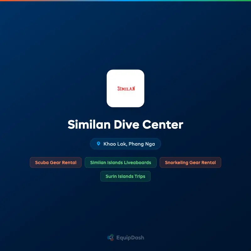 Similan Dive Center