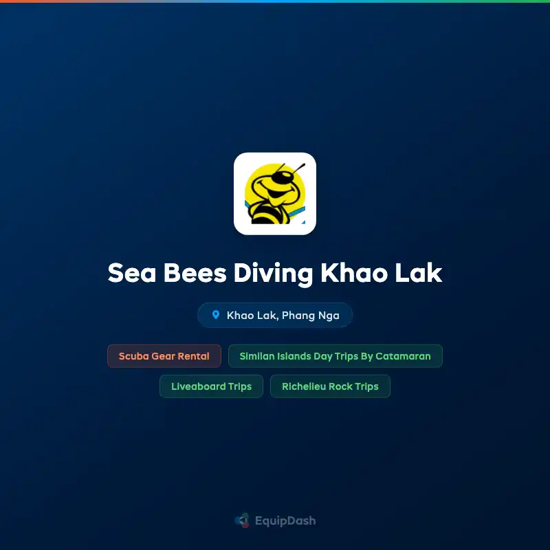 Sea Bees Diving Khao Lak