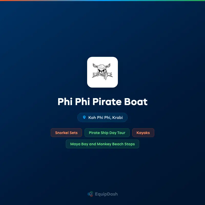 Phi Phi Pirate Boat