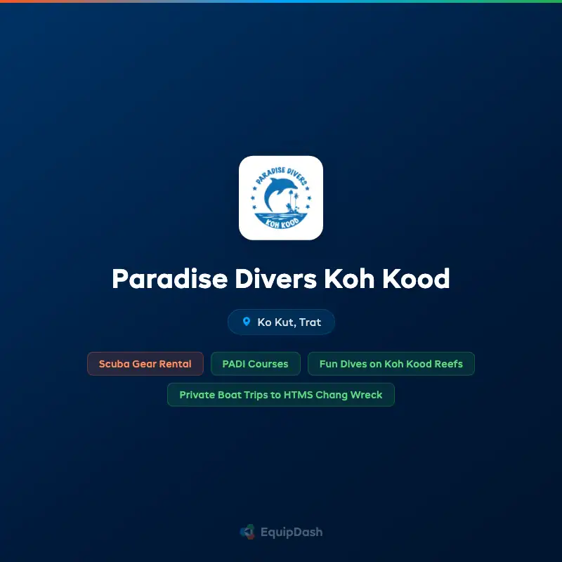 Paradise Divers Koh Kood