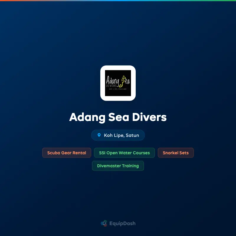 Adang Sea Divers