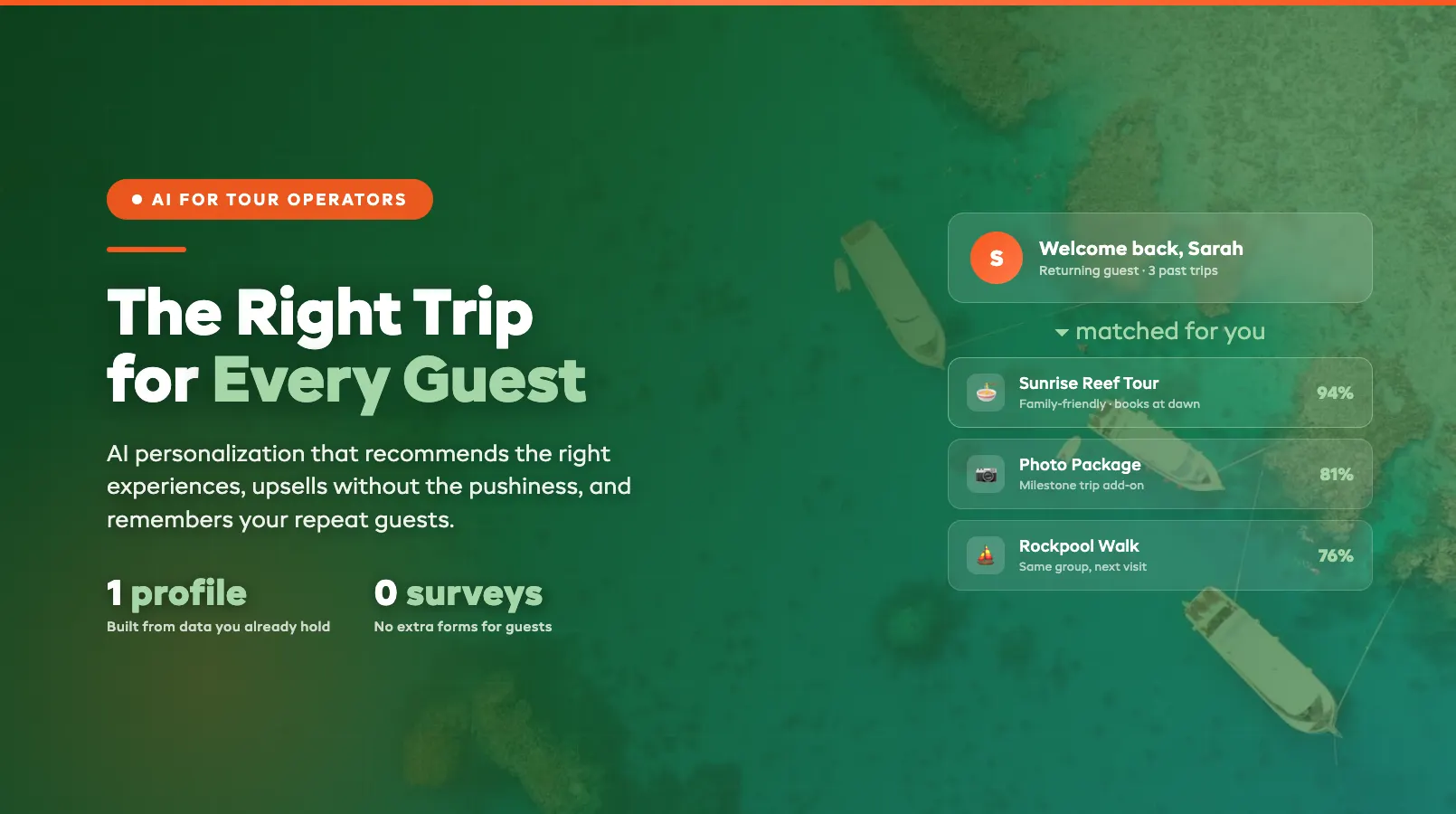 AI Personalization for Tours and Experiences: The Right Trip for Every Guest