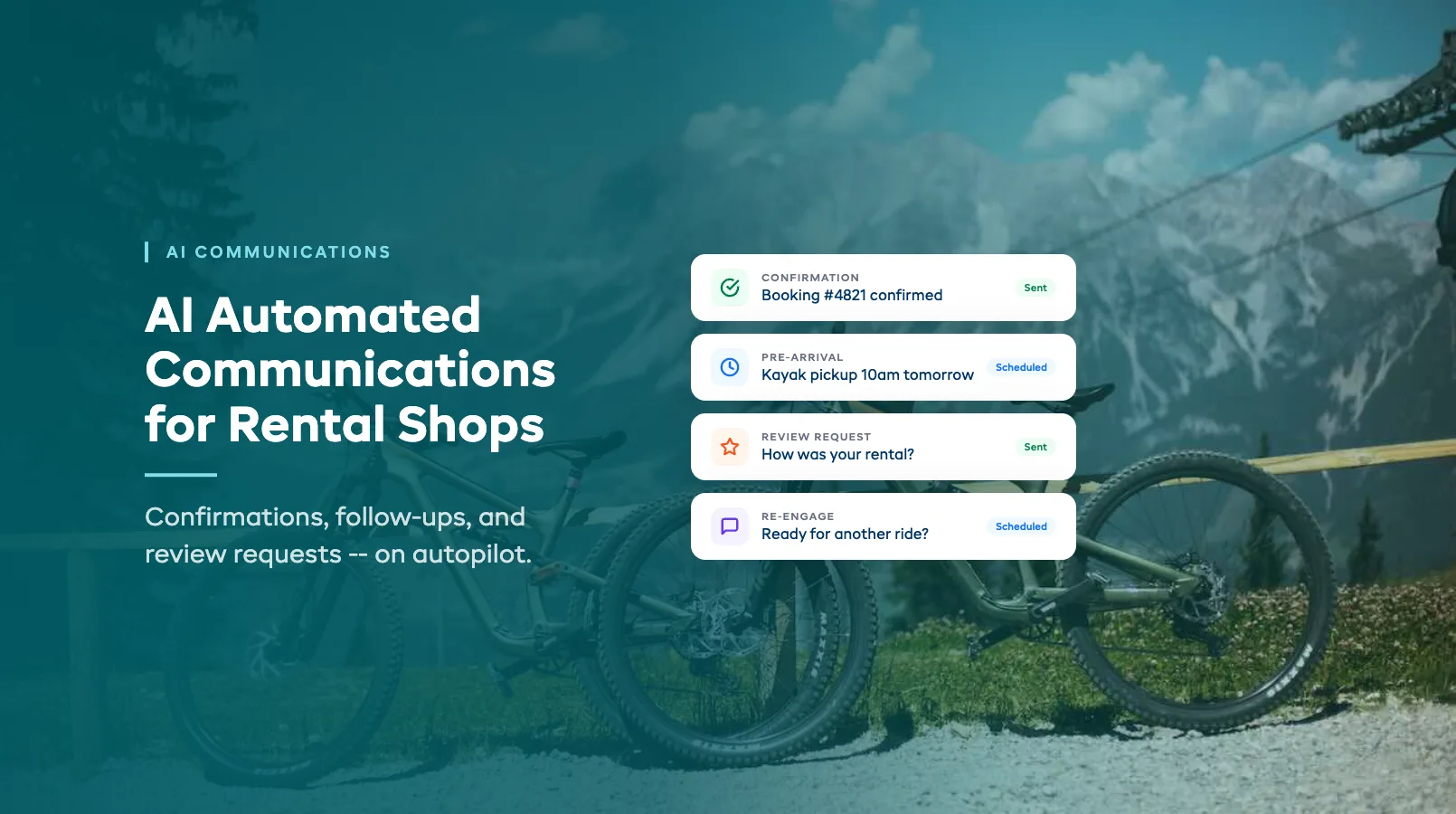 AI Automated Communications for Rental Shops: Confirmations, Follow-Ups, Reviews
