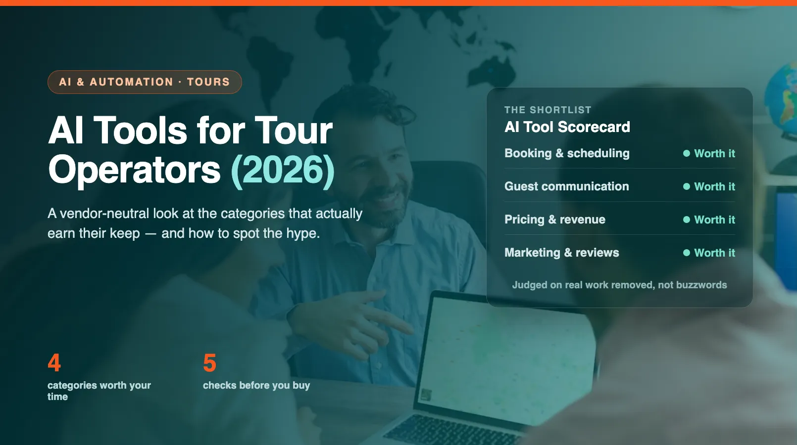 AI Tools for Tour Operators (2026): What's Worth Using Today