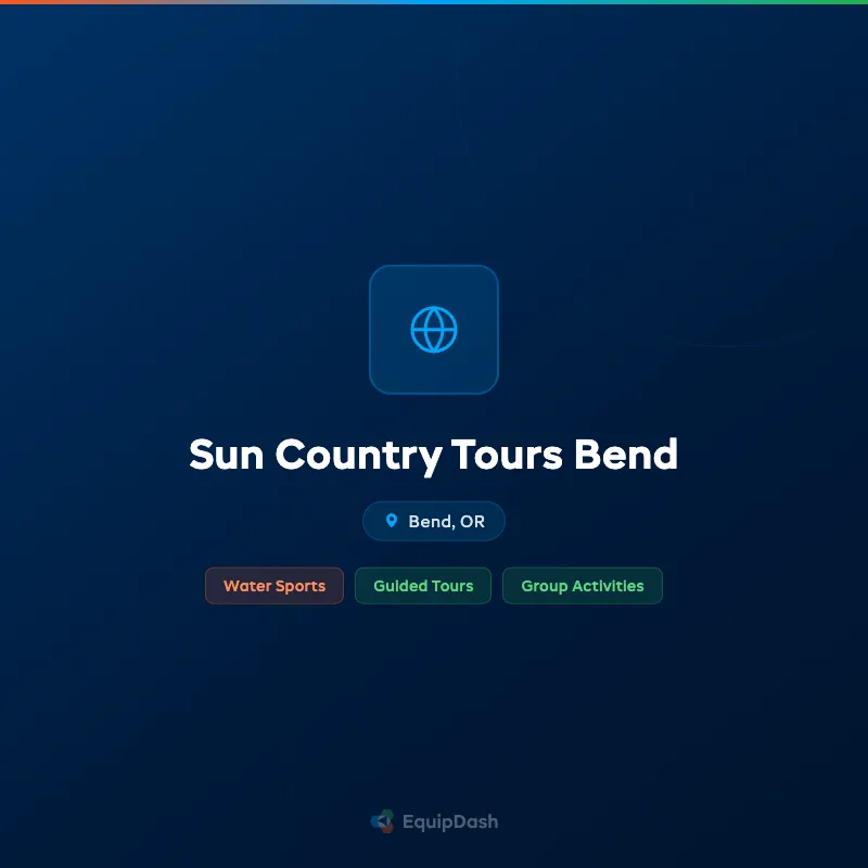 Sun Country Tours Bend
