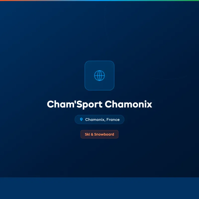 Cham'Sport Chamonix