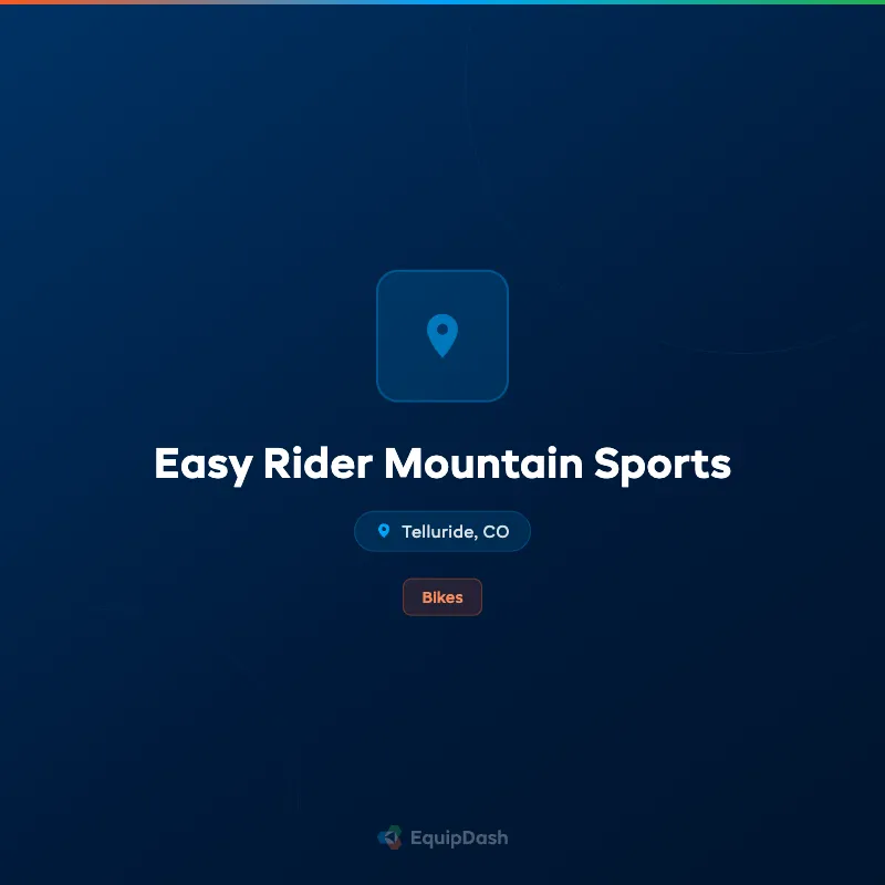Easy Rider Mountain Sports
