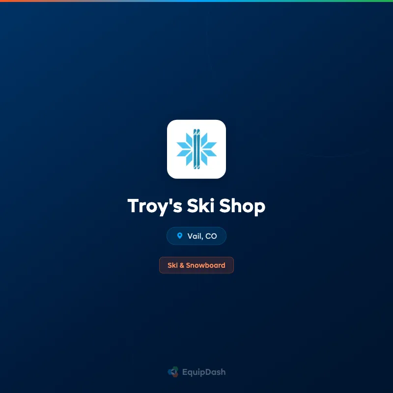Troy's Ski Shop