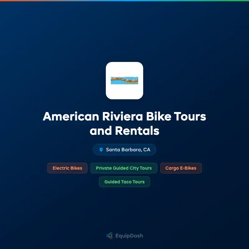 American Riviera Bike Tours and Rentals