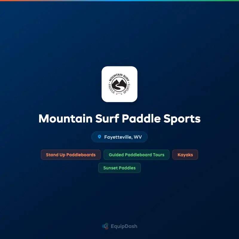 Mountain Surf Paddle Sports