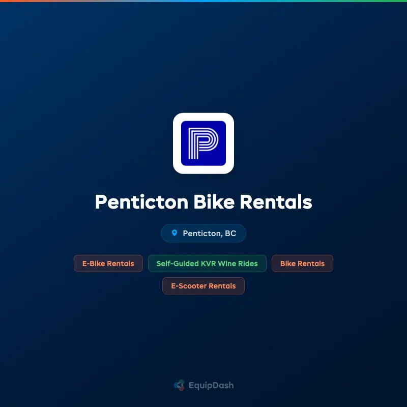 Penticton Bike Rentals