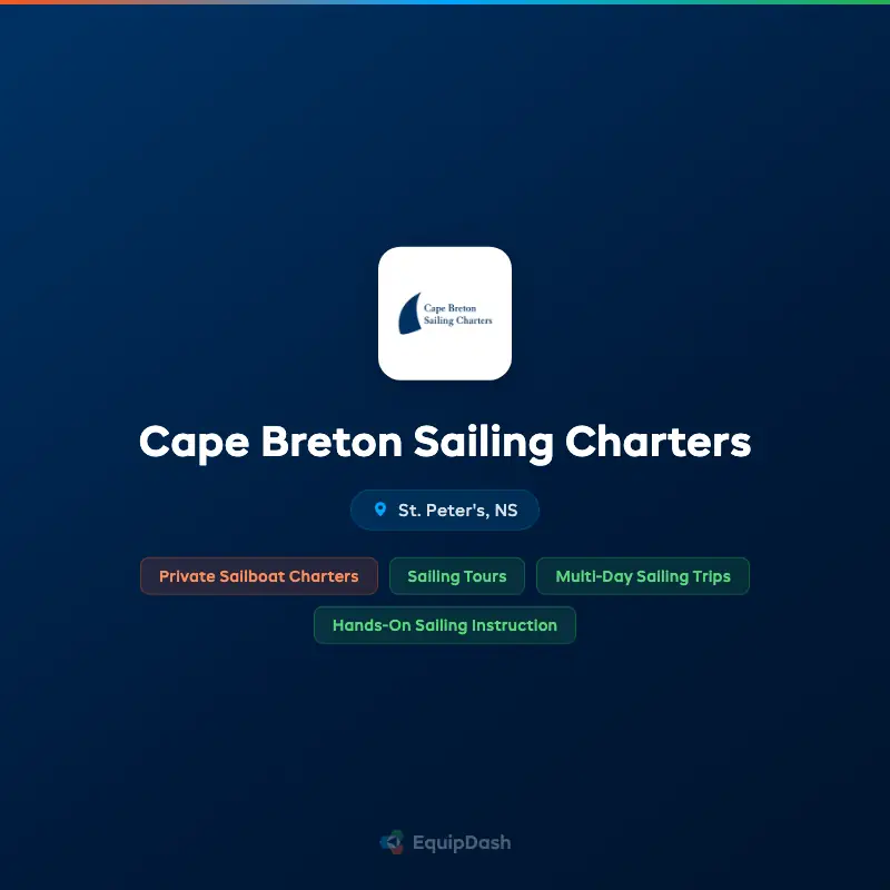 Cape Breton Sailing Charters