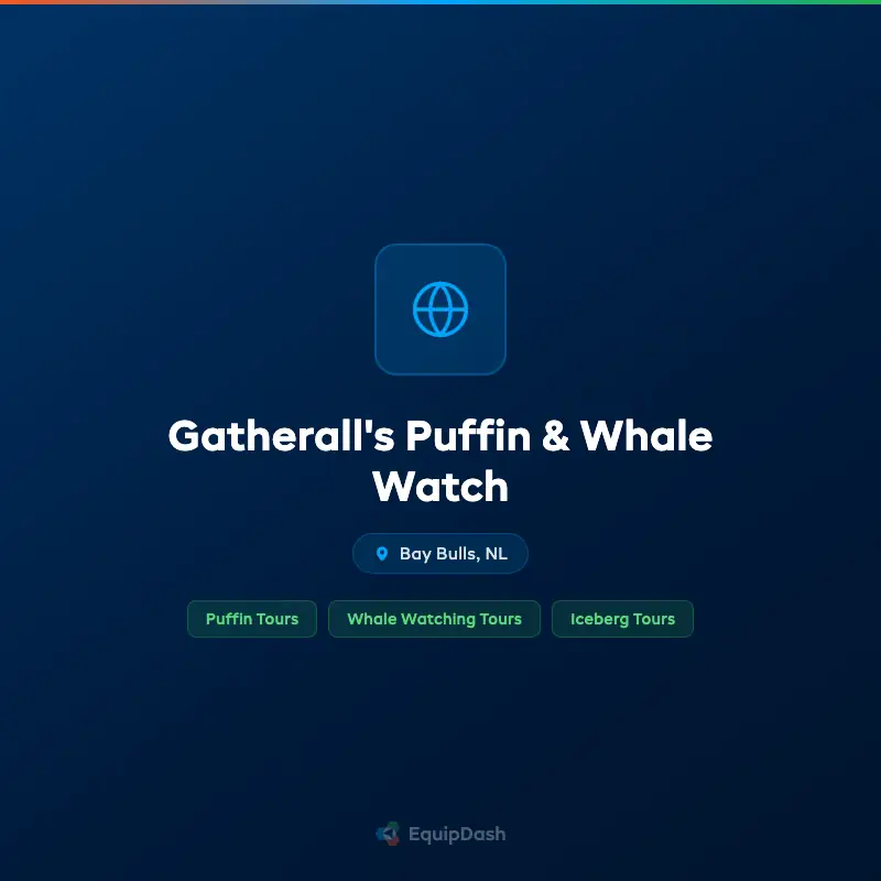 Gatherall's Puffin & Whale Watch