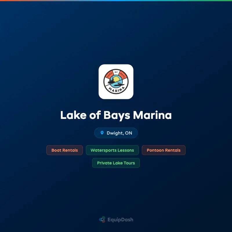 Lake of Bays Marina