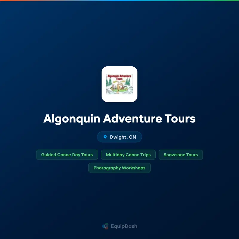 Algonquin Adventure Tours