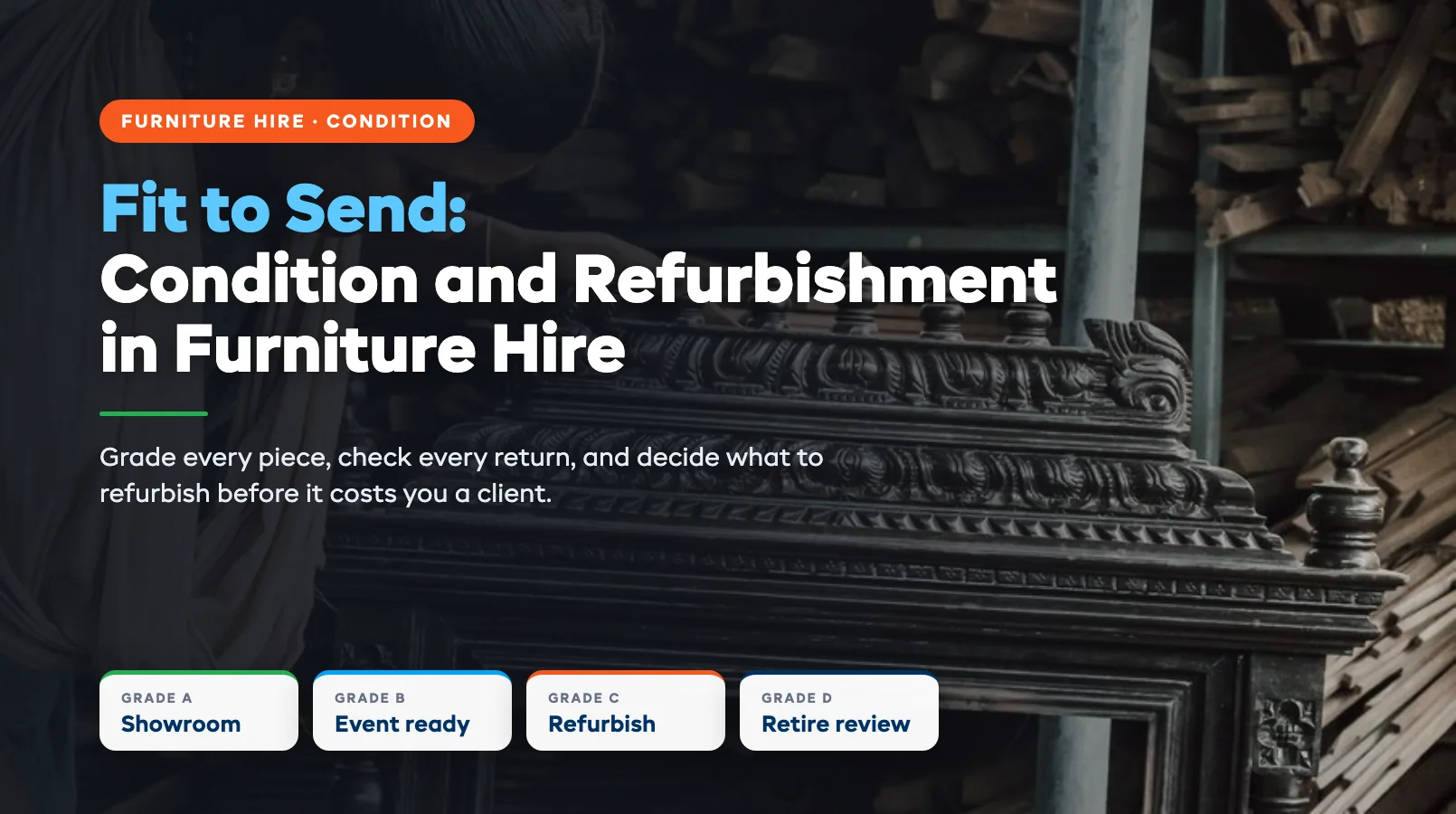 Fit to Send: Condition and Refurbishment in Furniture Hire