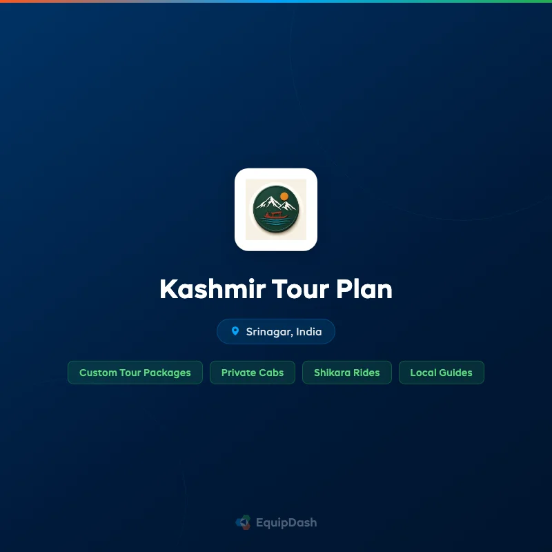 Kashmir Tour Plan