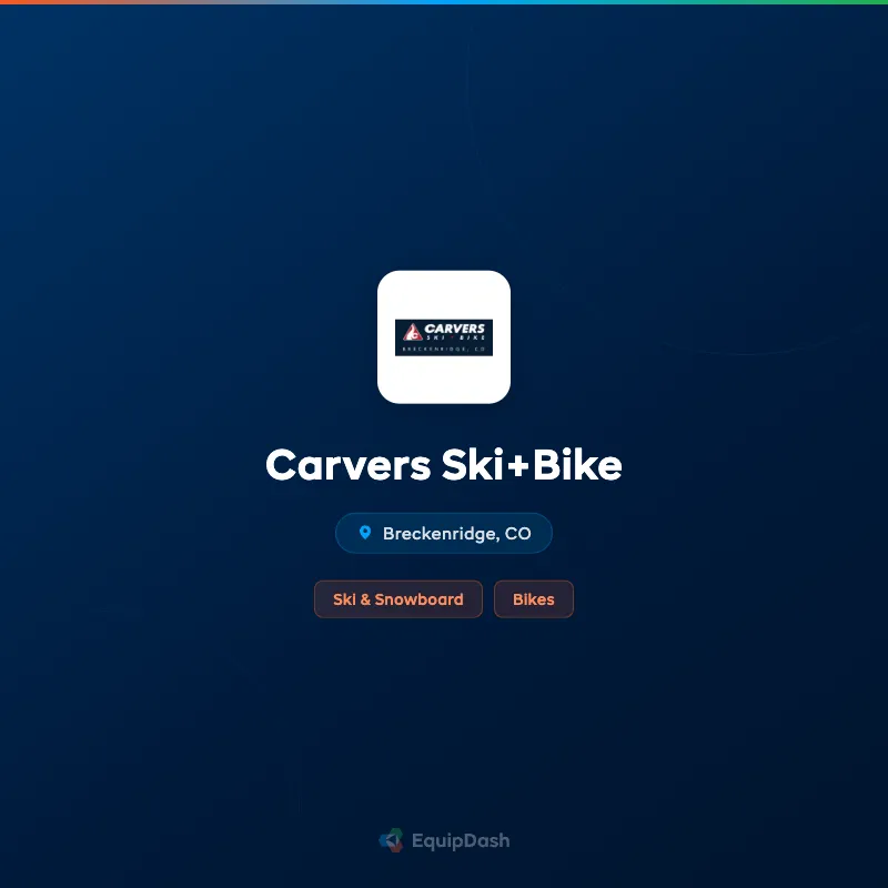 Carvers Ski+Bike